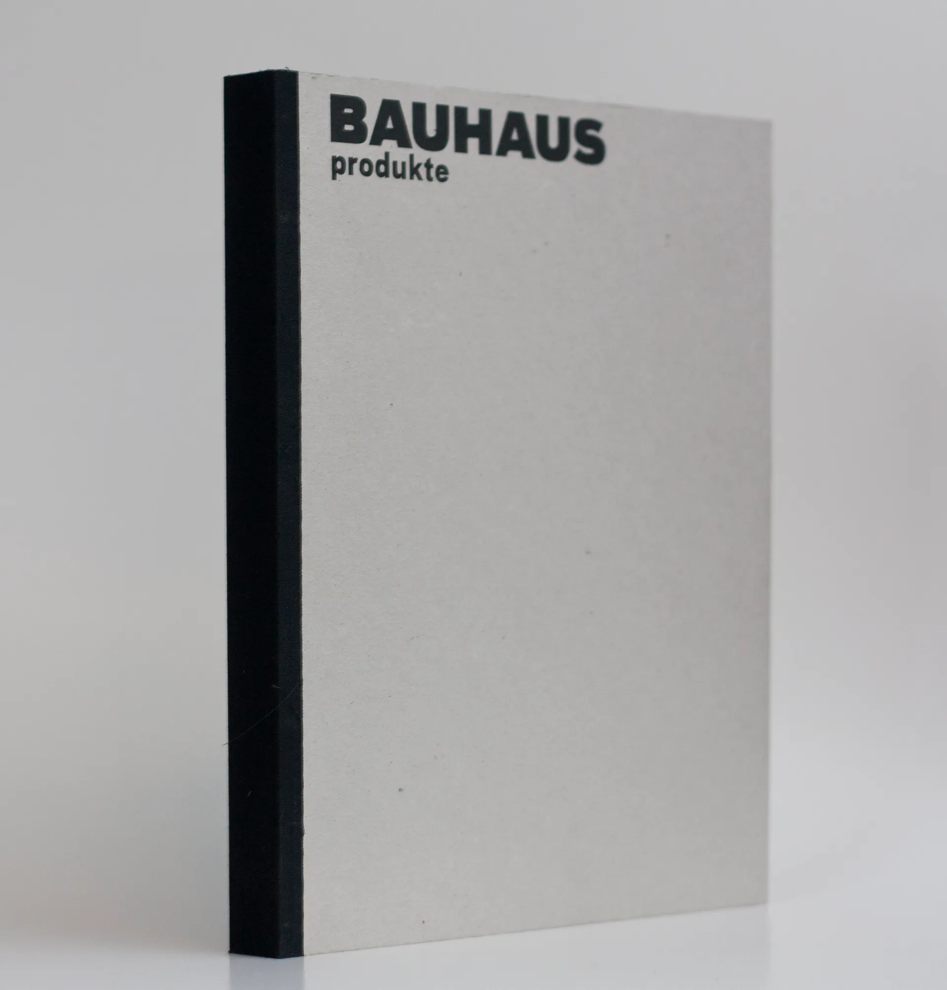 Standing view of the Bauhaus book cover