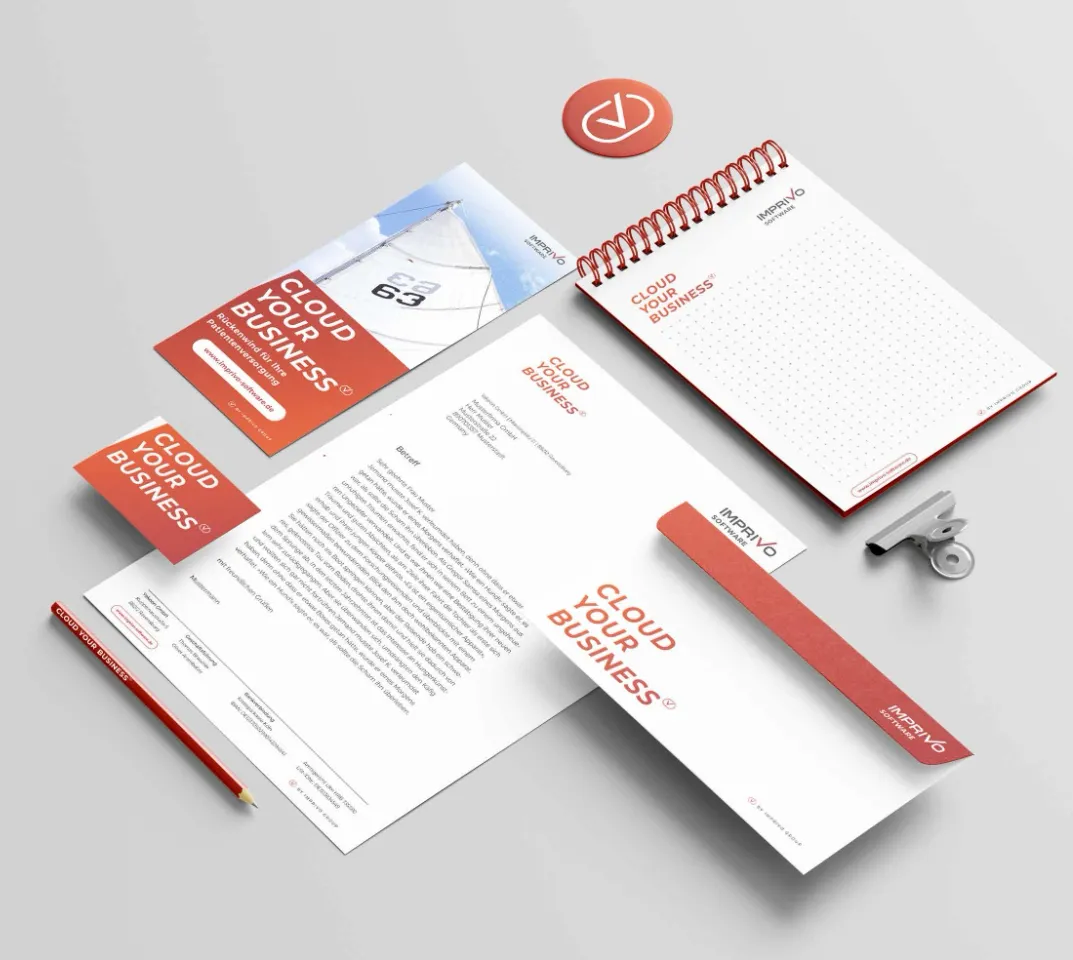Imprivo Group corporate design application