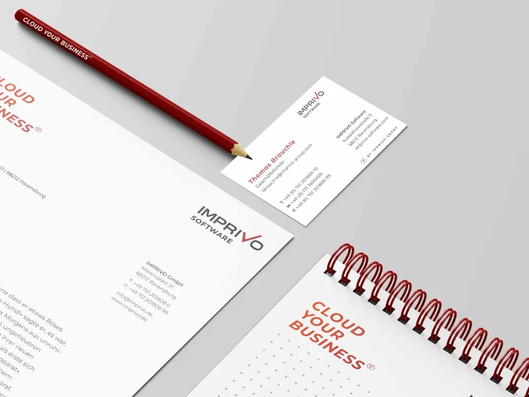 Imprivo Group corporate design application