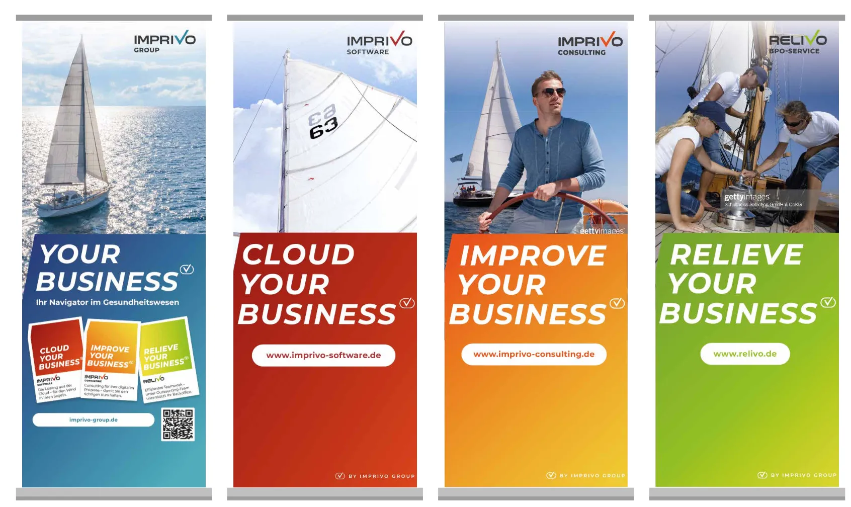Imprivo Group corporate design application