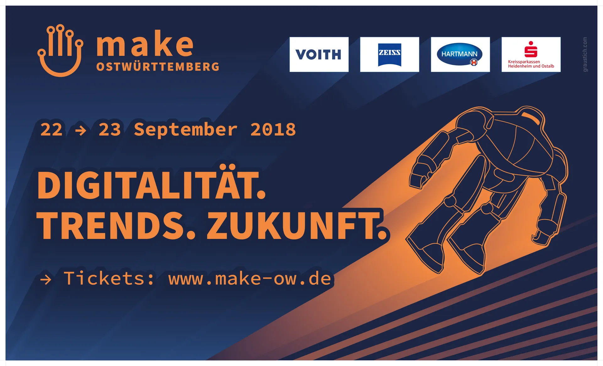 MAKE Ostwürttemberg corporate design application