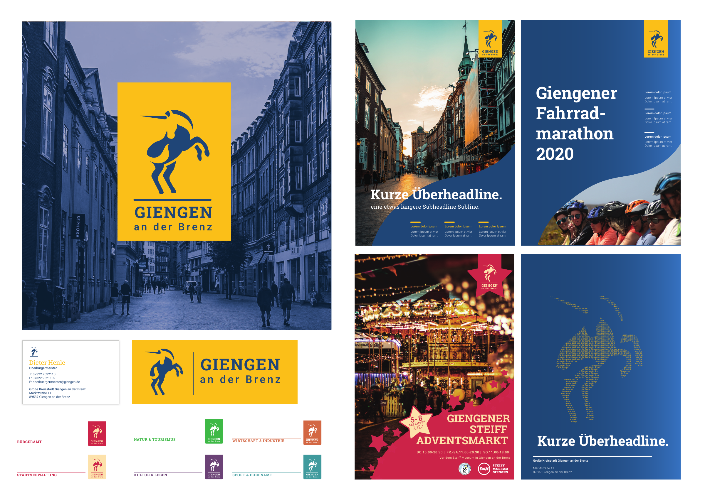 Agency // Corporate Design Pitch - complete PDF preview